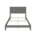 thumbnail image 3 of Leo & Lacey Madison Full Solid Wood Foundation Bed in Grey, 3 of 7