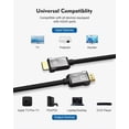 thumbnail image 3 of Cable HDMI ARC Silkland para barra de sonido de 1 m de alta velocidad y 18 Gbps, 3 of 6