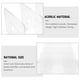 thumbnail image 3 of unbranded Separador De Libros Acrílico Transparente Práctico Para Oficina Y, 3 of 8