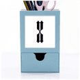 thumbnail image 1 of roman numerals ten in black Desk Supplies Organizer Pen Holder Card, 1 of 3