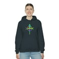 thumbnail image 5 of Multi-Color Cross Hoodie, 5 of 9