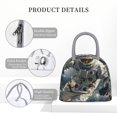 thumbnail image 4 of Disketp Astronaut Soccer Field Bolsa Térmica para Almuerzo, Lonchera con Abertura Amplia y Gran Capacidad, Organizador Reutilizable para Mujeres, Hombres y Adultos, 4 of 6