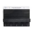 thumbnail image 3 of Mainstays Shelf Mail and Key Wall Mount Rack Organizer with 5 Key Hooks, Black, 3 of 9