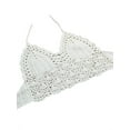 thumbnail image 5 of Sexy Women Boho Lace Bra Crochet Knit Bralette Beach Tank Top, 5 of 5