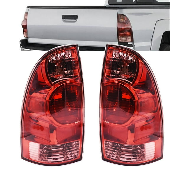 ALL-CARB Halogen Tail Light Lamp Assembly Right Left Side Rear Tail Brake Light Lamp for 2005-2015 Toyota Tacoma