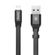 thumbnail image 3 of Cable Corto Carga Rápida Transmisión Datos Baseus 23cm Nylon Negro, 3 of 4