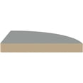 thumbnail image 3 of Corner Shelf Set of 4 Gray Honeycomb  Small Wall-Mounted, 3 of 6