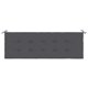 thumbnail image 1 of Cojín para banco exterior Benzara Claire, 150 cm, color gris Oxford, 1 of 6