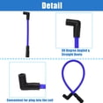 thumbnail image 4 of 2uds 10.4mm 10mm Bujía Cable Kit DYNA-409BL Azul Silicona, 4 of 7