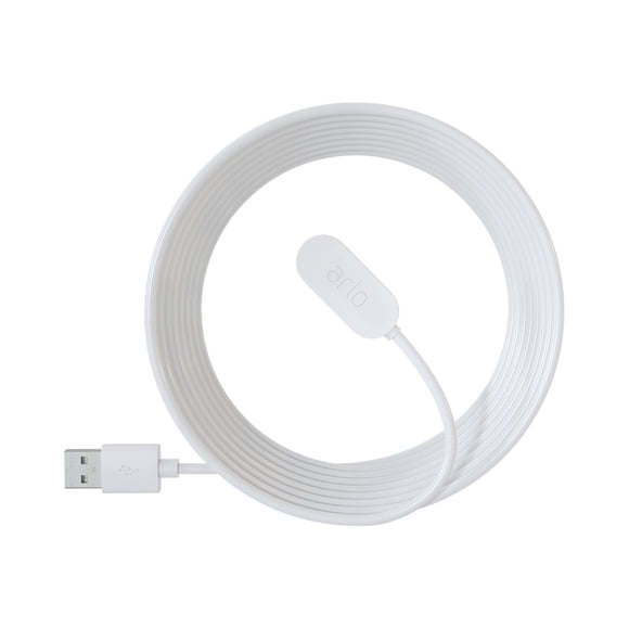 Arlo Ultra Outdoor Magnetic Charging Cable - Power adapter - United States - for Arlo Pro 5, Ultra 4K UHD Wire-Free Security Camera