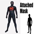 thumbnail image 1 of Disfraz de Halloween Miles Morales Across the Spiderverse, traje de Spiderman, mono Zentai para hombres, adultos y niños, monos de fiesta Fivean unisex, 1 of 2