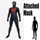 thumbnail image 1 of Disfraz de Halloween Miles Morales Across the Spiderverse, traje de Spiderman, mono Zentai para hombres, adultos y niños, monos de fiesta Fivean unisex, 1 of 2