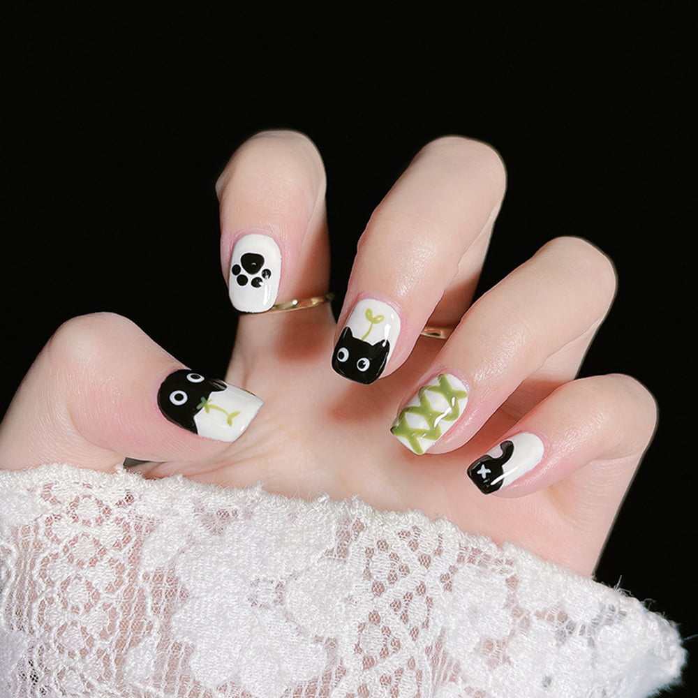 20 Purrfect Cat Nail Art Designs to Try Right Meow - Uptown Girl