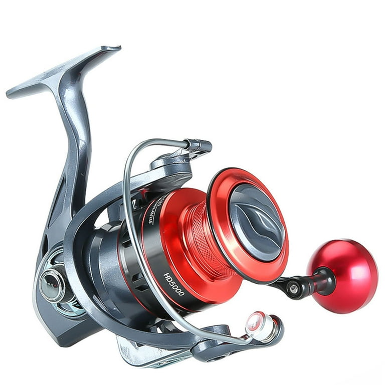 RONSHIN Spinning Fishing Reel 5.2:1 Left Right Interchangeable Handle Dual  Wire Cup Fishing Gear For Seawater Freshwater