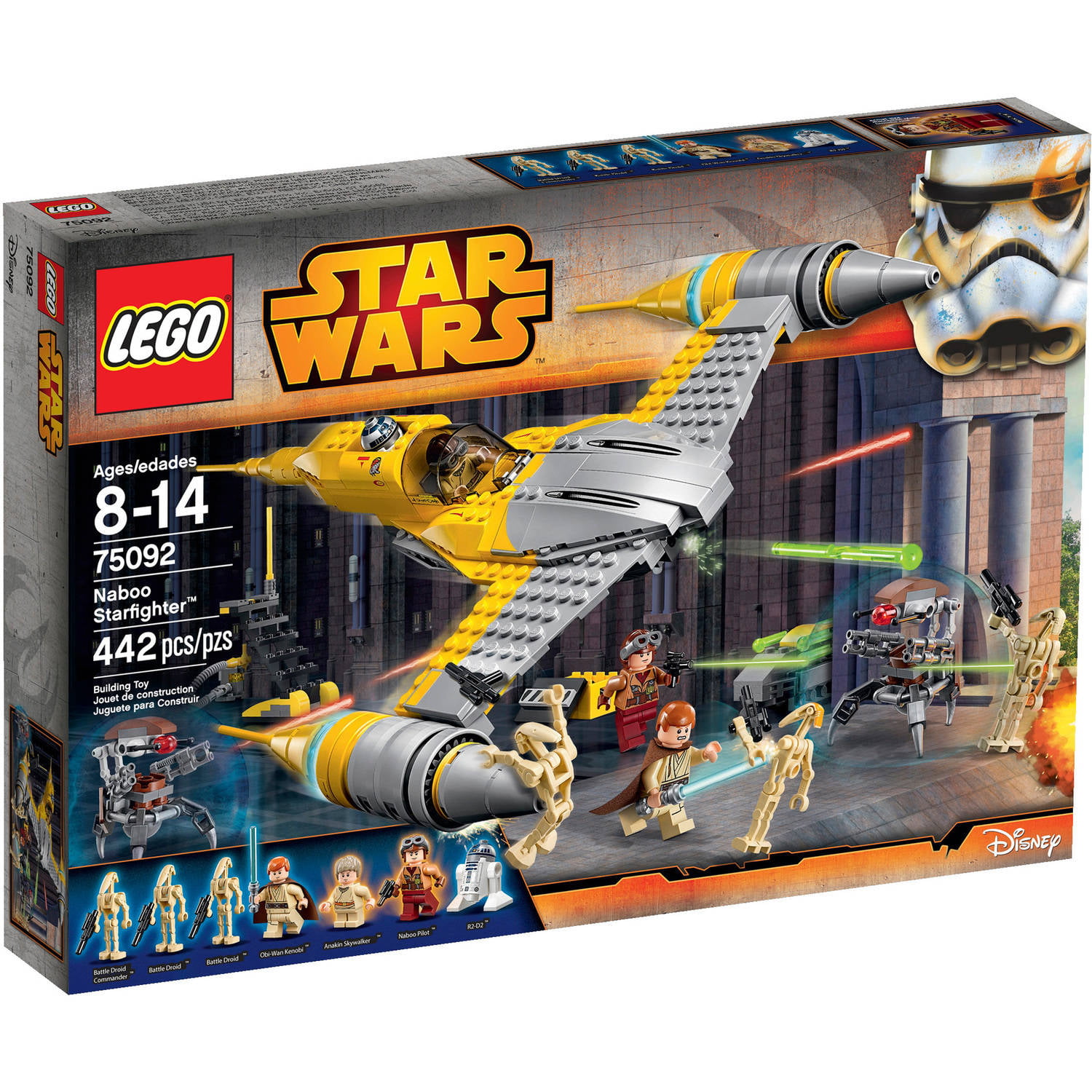 LEGO Star Wars Naboo Starfighter - Walmart.com - Walmart.com