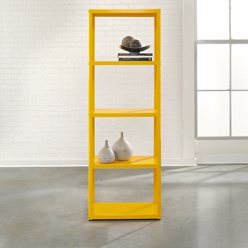 Sauder Soft Modern Tower Bookcase, Multiple Colors