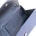 thumbnail image 6 of Odeerbi Rollback Crossbody Bags for Women Ladies Large Evening Satin Diamante Ladies Clutch Bag Party Envelope Bag Blue, 6 of 7