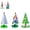 3PCS Mix Color, variant on Magic Grow Christmas Tree, Magic Crystal Christmas Tree, DIY Christmas Trees Growing