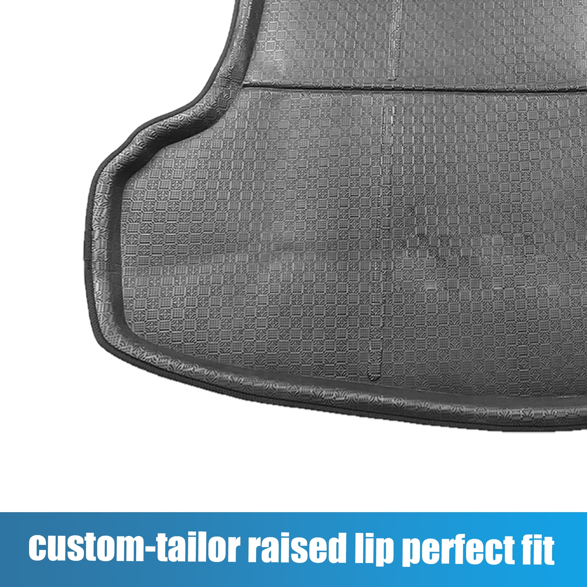 Unique Bargains Car Rear Trunk Liner Cargo Mat Floor Tray for Hyundai Sonata Plastic