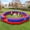 Red & blue, variant on Wellcomer 16FT Inflatable Gaga Ball Pit Arena, Portable Court with Built-in Blower for team games and backyard activities