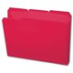 thumbnail image 3 of Carpeta de archivos Smead Poly con lengüeta cortada 1/3, tamaño carta, color rojo, 24 unidades, 3 of 9