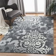 thumbnail image 2 of SAFAVIEH Adirondack Hortense Abstract Area Rug, Charcoal/Ivory, 5'5" x 7'7", 2 of 7