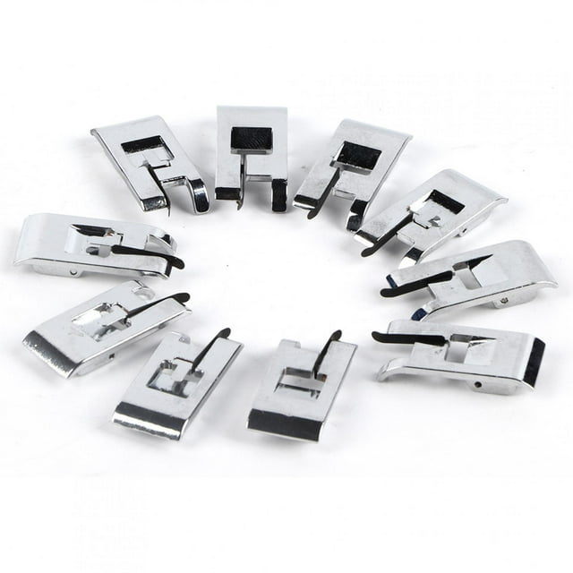 Overlock Presser Foot, Sewing Machine Presser Excellent Craftsmanship Embroidery For Home Bedspreads 10Pcs Skirts