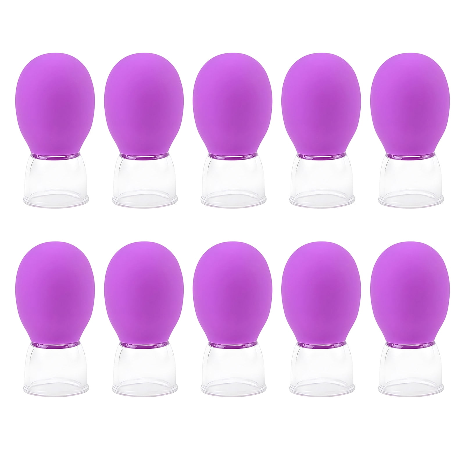Facials Cupping Therapies Set Silicone Cupping Massage Therapies for Beauty Body Cup Fascia Massager Vacuum Massage Cup