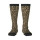 thumbnail image 1 of Fotbe Leopard Print-1 Calcetas Divertidas Estampadas para Hombre y Mujer, Calcetas de Algodón hasta la Rodilla para Caminar, Correr, Enfermería y Embarazo, 1 of 6