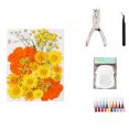 thumbnail image 1 of Wzzjkit Marque-Pages Transparents pour Fleurs Séchées Kit de Fabrication de Marque-Pages Transparents avec Outils, 1 of 5