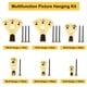 thumbnail image 4 of Kit de 127 Piezas para Colgar Cuadros de Alta Resistencia con Clavos para Madera y Yeso. Colgadores Profesionales para Lienzos y Cuadros de Oficina., 4 of 5
