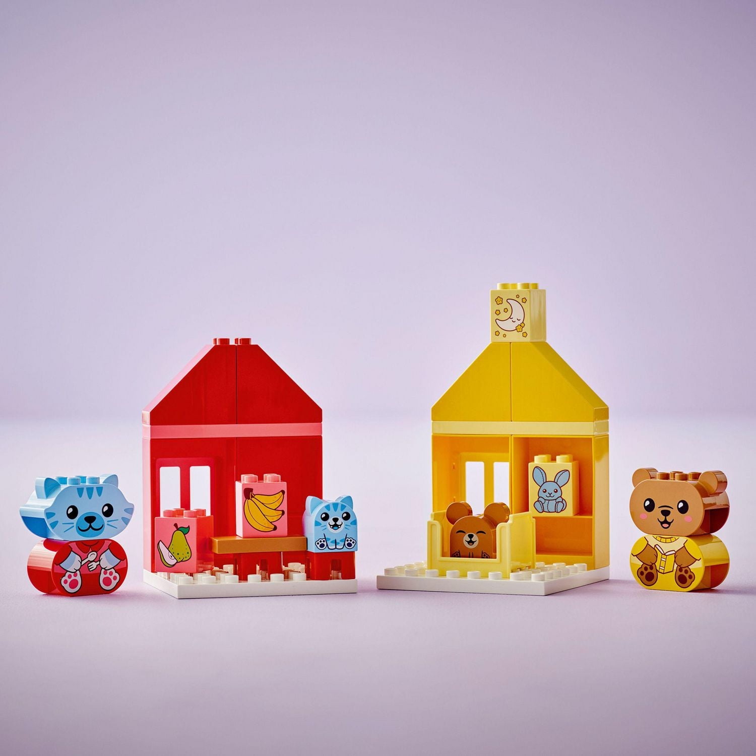 LEGO DUPLO Mes routines quotidiennes : L’heure du repas et du coucher 10414 Ensemble de construction (28 pièces)