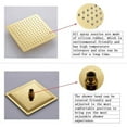 thumbnail image 6 of Gold Rainfall 12" Shower Head Combo Set System Faucet Kit with Wall Mixer Valve, 6 of 12