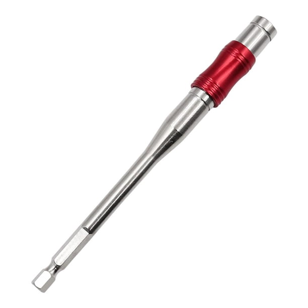 Porta puntas de destornilla Gloria 145 mm Plata y roja Soporte de punta de bitmoteo
