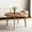 Honey Brown, variant on LEDREM Round Dining Table for 4–6 People, 47.2-Inch Kitchen Table with Tapered Solid Wood Legs, Mid-Century Modern Style, Heat-Resistant Top, Charcoal Gray