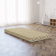 thumbnail image 3 of Floral Foldable Mattress, Blossoming Summer Flowers, 74.8" x 35.4", Multicolor, by Ambesonne, 3 of 4