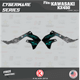 thumbnail image 4 of Kalair GFX Graphics Kit for Kawasaki KX450F (2019-2023) Cyberware Series, 4 of 5