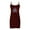 Wine, variant on Kaemgyyd Sleep Dress for Women Summer Trendy Star Scoop Neck Sleepwear Loose Spaghetti Strap Mini Nightgowns Camisole Nightdress