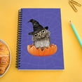 thumbnail image 4 of CafePress - PD Moreno's Halloween Owl - Spiral Bound Journal Notebook, Personal Diary Lined, 4 of 6