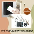thumbnail image 3 of ziyahi ABS Access Control IC Card Reader With Self-locking Mode NFCS Fingerprint Relay Control Module Diy 2, 3 of 6
