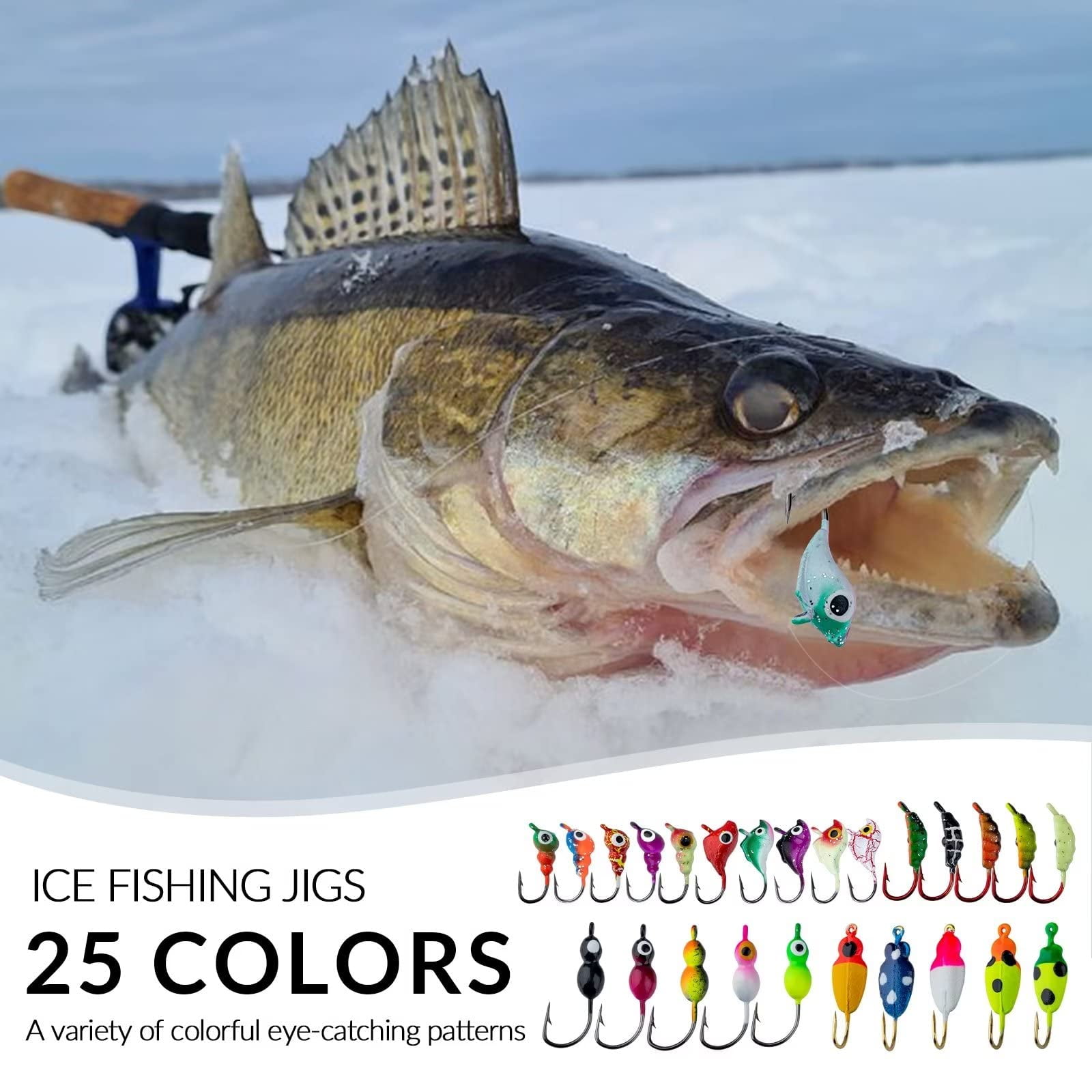 Ice Fishing Kit, Best Walleye Ice Fishing Lures
