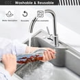 thumbnail image 6 of Coolnut Autumn Mountain Fuji Sink Splash Guard for Faucet 2 Packs Faucet Absorbent Mats, Japan Style Faucet Handle Drip Catcher Quickly Drying Mat for Kitchen Counter Bathroom RV, 14.9"x5.5", 6 of 7