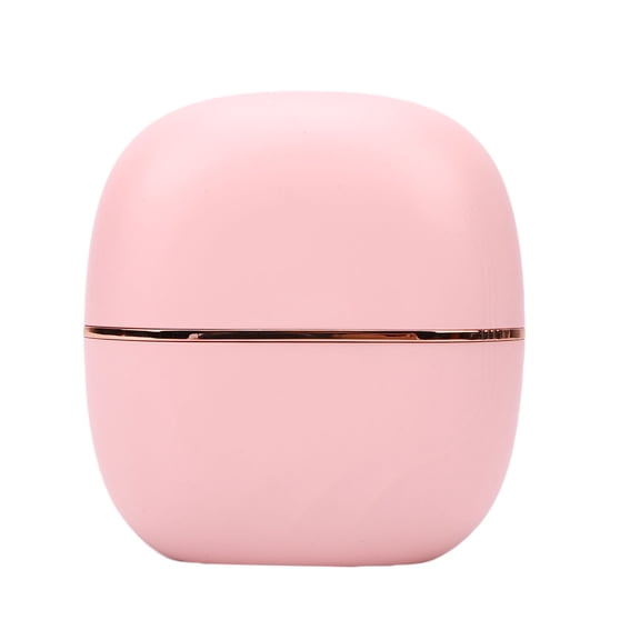 Cordless Hair Straightener Brush Portable Hot Heating Comb USB Rechargeable Mini Straightening Tool 3 Temp Pink 3.46 in / 8.8 cm