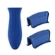 thumbnail image 5 of Injueey 3 piezas de cubiertas de silicona para mango de olla, pieza de utensilios de cocina, accesorio protector, cubierta de calor antideslizante para Azul 2piezas Injueey CBP457887, 5 of 6
