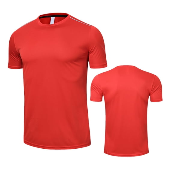 Boys Athletic Quick Dry Shirt Youth Kids Dry Fit T Shirts Slim Fit Short Sleeve Rash Guard Performance Sports Undershirt