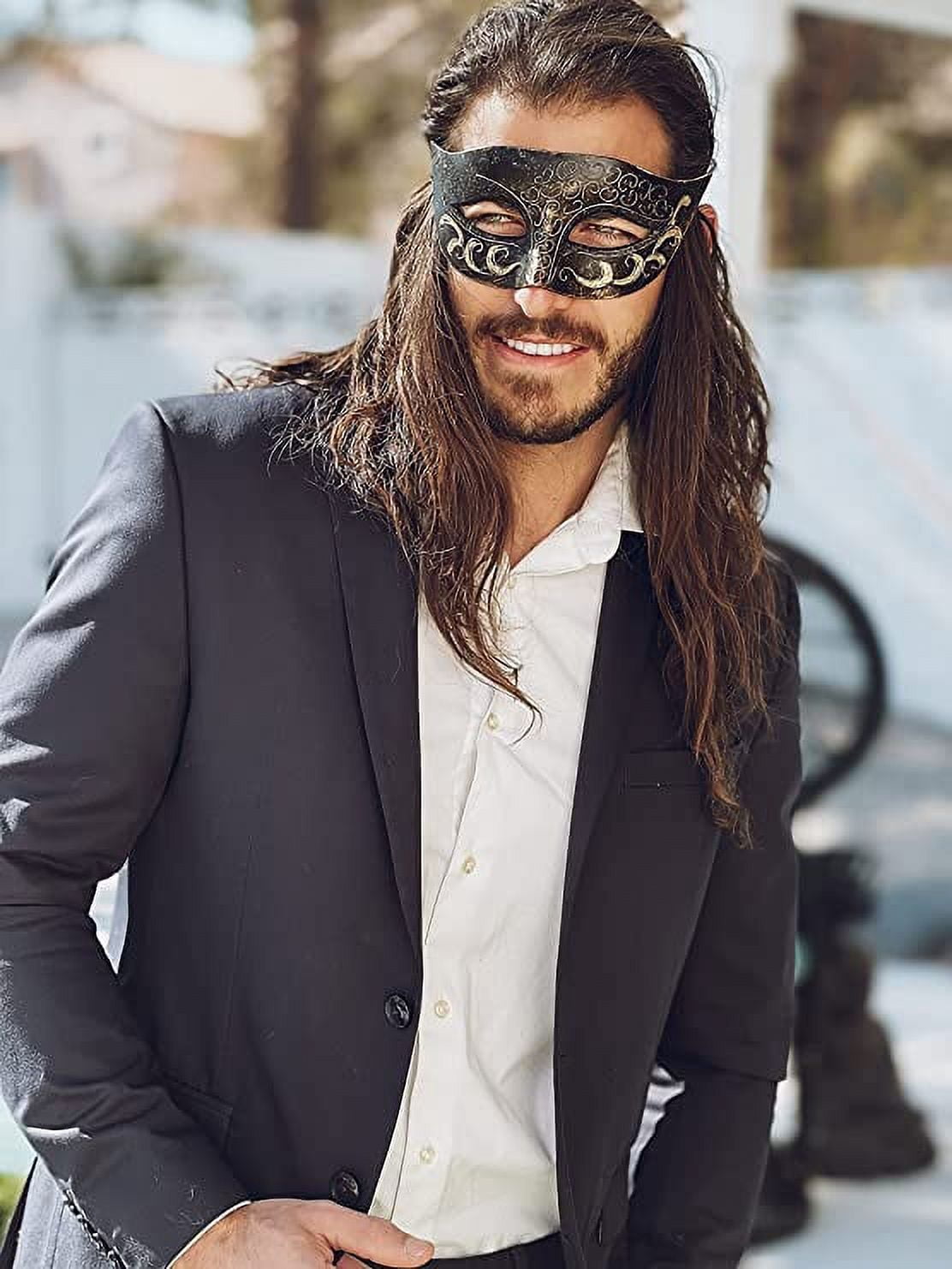 Luxury Mask – Antique Look Venetian Party Mask for Men & Women Masquerade Ball