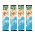 thumbnail image 5 of Chririnla Starfish Car Seat Belt Pads 2 Pack, Car Seat Belt Cover Pad Polyester Breathable Waterproof for Sedans Truck SUV, 5 of 7