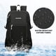thumbnail image 5 of Bolsa de dos hombros Mochila de viaje moldura moldurable liviano resistente al agua Embalaje para hombres y mujeres que acampan en bicicleta, 5 of 8