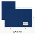 thumbnail image 3 of 9 x 12 Presentation Folders - Navy (10 Qty.), 3 of 7