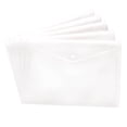 thumbnail image 1 of GUANGHONG 5 Pcs Dossier de Documents Transparent Enveloppe d'Archive Transparente Support de Fichiers pour Papier Format A4 Ensemble de Cartes et Enveloppes pour Enfants, 1 of 9
